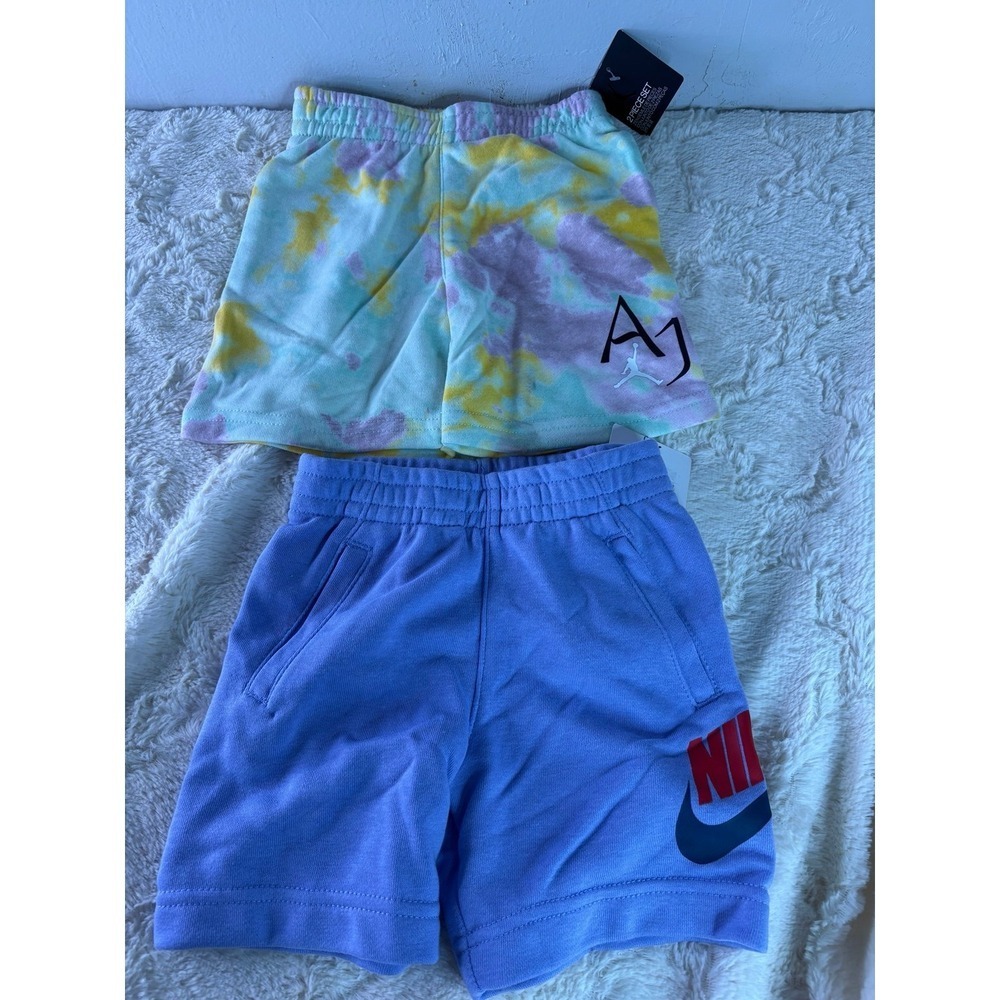 Pair of 2 NWT Nike and Jordan shorts size 2t